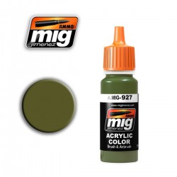 AMMO BY MIG A.MIG-0927 Acrylic Color Modulation Olive Drab light Base 17ml