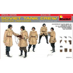 MINIART 35244 1/35 Soviet Tank Crew Winter Uniforms Special edition