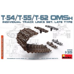 MINIART 37048 1/35 T-54/T-55/T-62 OMSh individual track links set Late type