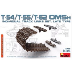 Miniart 37048 1/35 T-54/T-55/T-62 OMSh individual track links set Late type