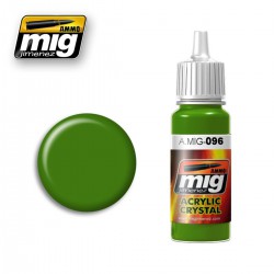 AMMO BY MIG A.MIG-0096 CRYSTAL Green Periscope (and Tail Light On) 17 ml.