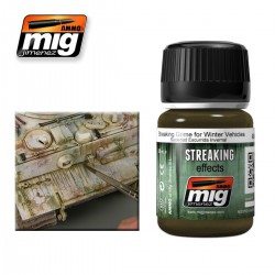 AMMO BY MIG A.MIG-1205 Salissures Pour Véhicules d'Hiver – Streaking Grime 35ml