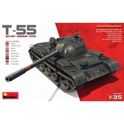 MINIART 37027 1/35 T-55 SOVIET MEDIUM TANK