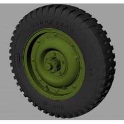 PANZER ART RE35-527 1/35 Willys MB “Jeep” Road wheels (Goodyear)