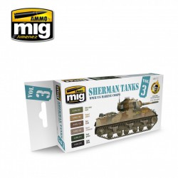 AMMO BY MIG A.MIG-7171 Sherman Tanks Vol. 3 (WWII US Marine Corps) 