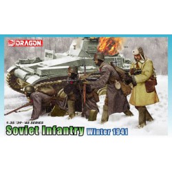 DRAGON 6744 1/35 Soviet Infantry Winter 1941