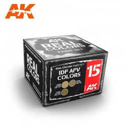 AK INTERACTIVE RCS015 IDF AFV COLORS SET