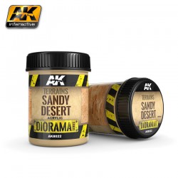 AK INTERACTIVE AK8022 TERRAINS SANDY DESERT - 250ml (ACRYLIC)