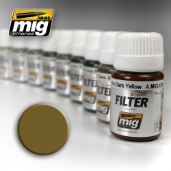 AMMO BY MIG A.MIG-1503 FILTER Ochre for Light Sand 35 ml.