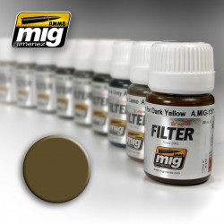 AMMO BY MIG A.MIG-1504 Filter Brown for Desert Yellow 35ml