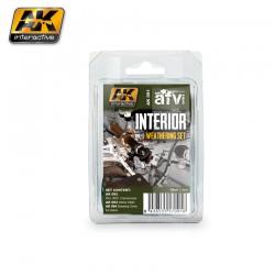 AK INTERACTIVE AK091 INTERIOR WEATHERING SET