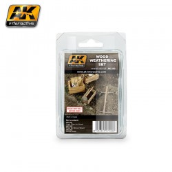 AK INTERACTIVE AK260 WOOD WEATHERING SET