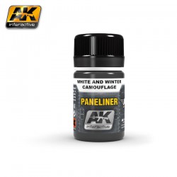 AK INTERACTIVE AK2074 PANELINER FOR WHITE AND WINTER CAMOUFLAGE 35ml