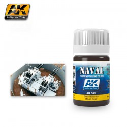 AK INTERACTIVE AK301 DARK WASH FOR WOOD DECKS 35ml