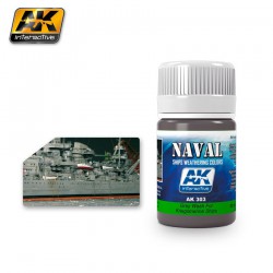 AK INTERACTIVE AK303 GREY WASH FOR KRIEGSMARINE SHIPS 35ml
