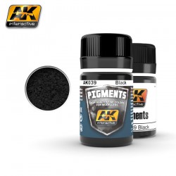 AK INTERACTIVE AK039 PIGMENT BLACK 35ml