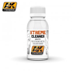 AK INTERACTIVE AK470 XTREME CLEANER & THINNER FOR XTREME METAL COLOUR RANGE 100ml