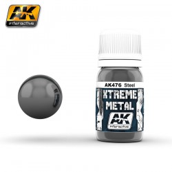 AK INTERACTIVE AK476 XTREME METAL STEEL 30ml