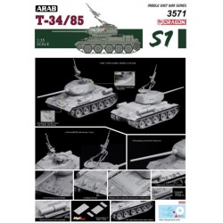 DRAGON 3571 1/35 Syrian T34/85 - The Six Day War