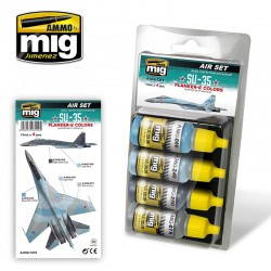 AMMO BY MIG A.MIG-7219 SU-35 Flanker-E Colors 4x17ml