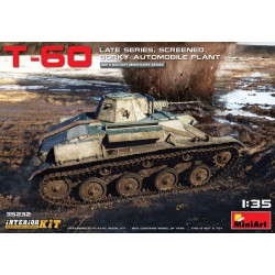 MINIART 35232 1/35 T-60 (Late series, screened) Gorky automobile plant