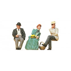 Preiser 45055 G Scale Passagers Assis – Seated passengers