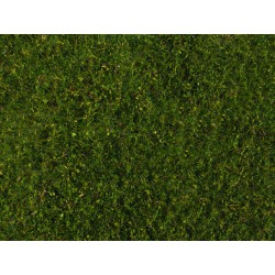 NOCH 07291 Flocage Prairie Vert Moyen-Meadow Foliage, middle green 20x23cm