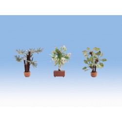 NOCH 14023 HO 1/87 Mediterranean Plants 3pcs