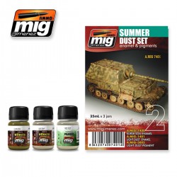 AMMO BY MIG A.MIG-7401 Weathering Summer Dust Set (3p)