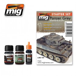 AMMO BY MIG A.MIG-7407 Panzer Grey Starter Set 