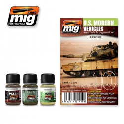 AMMO BY MIG A.MIG-7410 Weathering US Modern Vehicles Set (3p)