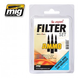 AMMO BY MIG A.MIG-7450 Filtres Hiver Pour Véhicules d'Hiver et NU – Filter Kit (3p)