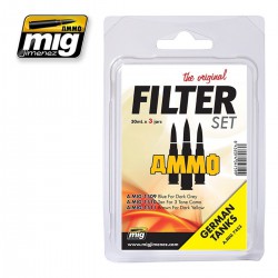 AMMO BY MIG A.MIG-7453 Filtres Pour Tanks Allemands – Filter Kit (3p)