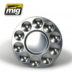 AMMO BY MIG A.MIG-8009 Aluminium Pallet (10 wells) 