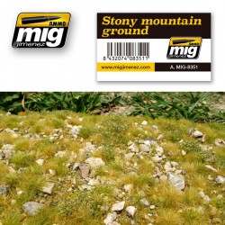 AMMO BY MIG A.MIG-8351 Grass Mat Stony Mountain Ground