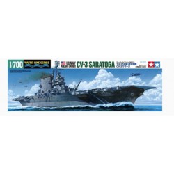 TAMIYA 31713 1/700 U.S. NAVY AIRCRAFT CARRIER CV-3 SARATOGA 1944-1945