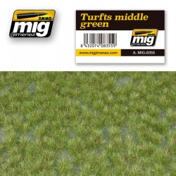 AMMO BY MIG A.MIG-8355 Grass Mat Turfs Middle Green