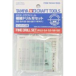 TAMIYA 74044 Fine Drill Set
