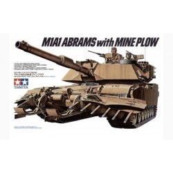 TAMIYA 35158 1/35 U.S. M1A1 Abrams with Mine Plow
