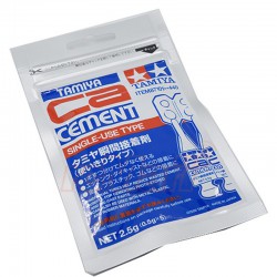 TAMIYA 87101 CA Cement (Single-Use Type) 5pcs