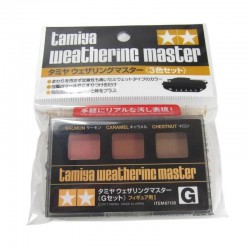 TAMIYA 87126 Weathering Master G set - Salmon, Caramel, Chestnut