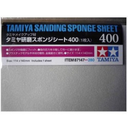 TAMIYA 87147 Sanding Sponge Sheet 400