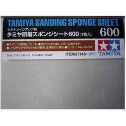 TAMIYA 87148 Eponge Abrasive P600