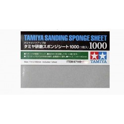 TAMIYA 87149 Eponge Abrasive P1000