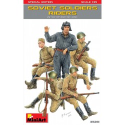 MINIART 35281 1/35 Soviet Soldiers Riders Special Edition