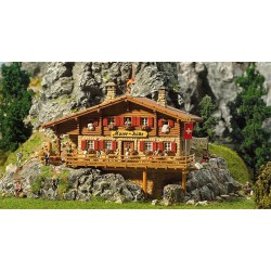 FALLER 130329 HO 1/87 Refuge de haute montagne Chalet Moser - Chalet Alpine hut