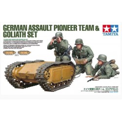TAMIYA 35357 1/35 German Assault Pioneer Team & Goliath Set