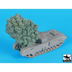 BLACK DOG T72109 1/72 Frame fascine for Churchill MK IV - Dragon