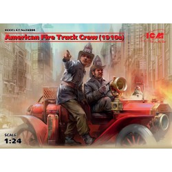 ICM 24006 1/24 American Fire Truck Crew(1910s)2 Figures