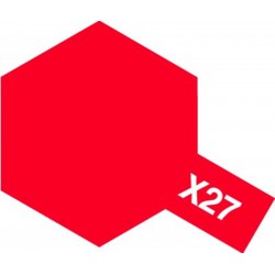 TAMIYA 81527 Paint Acrylic Mini X-27 Clear Red 10ml